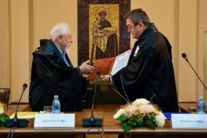 2019. Receiving a Doctor Honoris Causa (an Honorary Doctorate) from the University of Bucharest